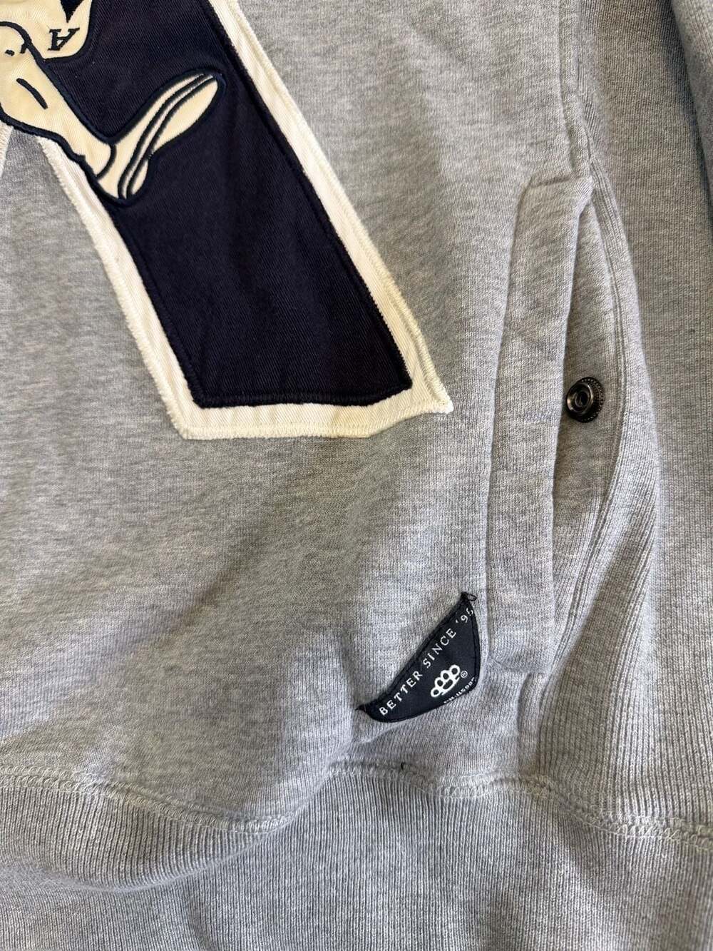 Vintage 10.Deep Victory MCMXCV Wildcards Aces Football Graphic Patch Sweatshirt - Picture 10 of 11